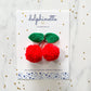 Kids' Cherry Pom Pom Hair Tie