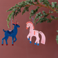 3D Ornament - The Little Horse & Deer
