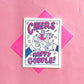 Cheers to the Happy Couple!  Greeting Card