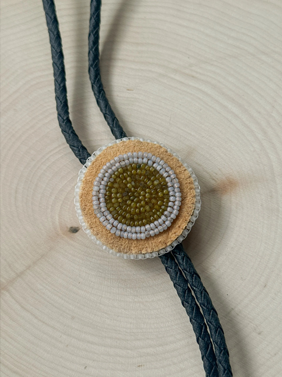 Lichen Bolo Tie