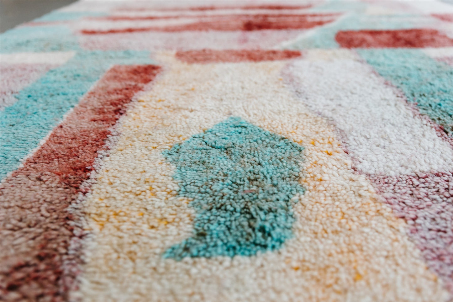 Condorelli Rug #11 (Pink/Red/Teal)