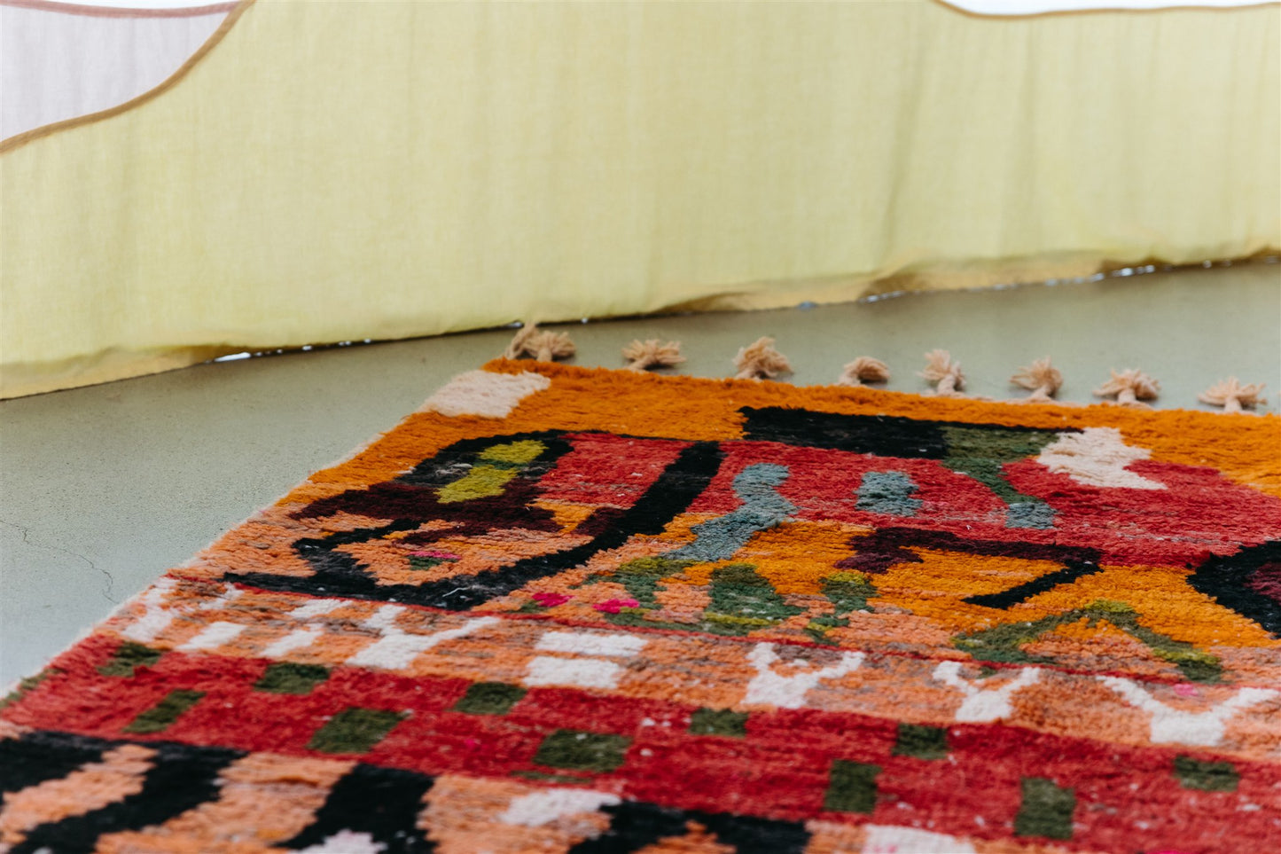 Condorelli Rug #4 (Red/Orange)