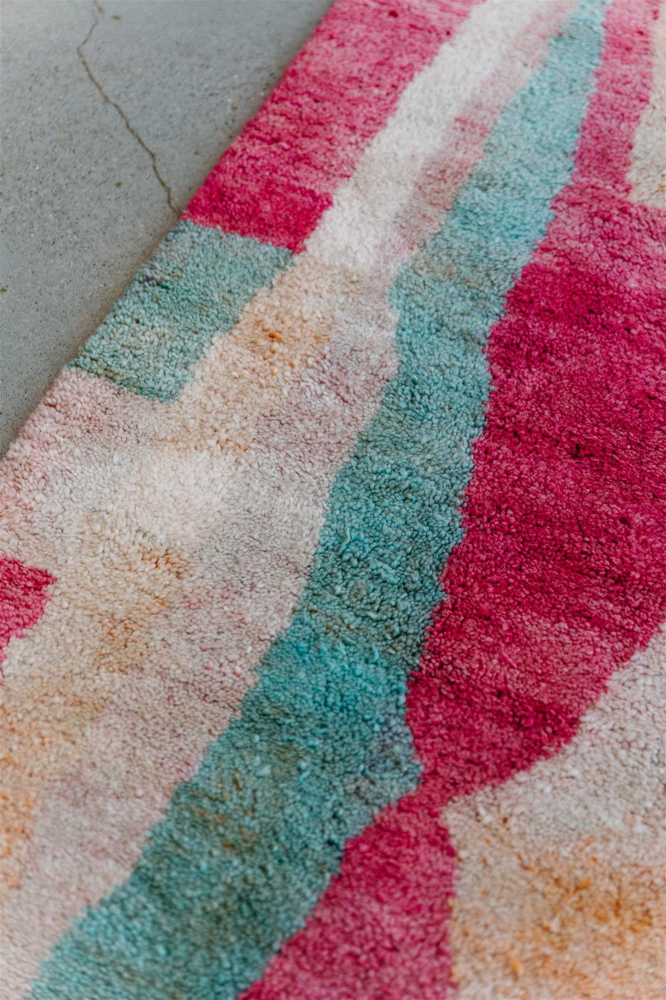 Condorelli Rug #13 (Red/Teal)