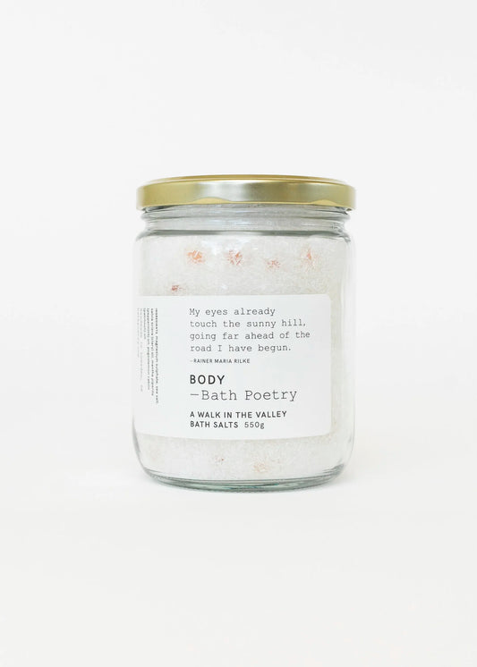 A Walk In The Valley Bath Salts