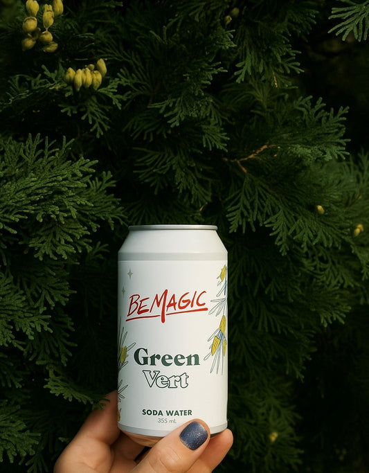 Be Magic Green Tea Soda Water
