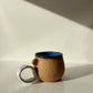 Bear Pawttery Brown Bear Mug - Blue