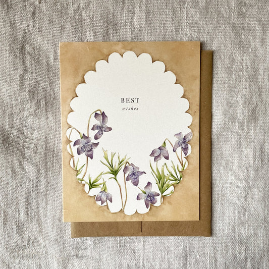 Best Wishes Card - Haikonen