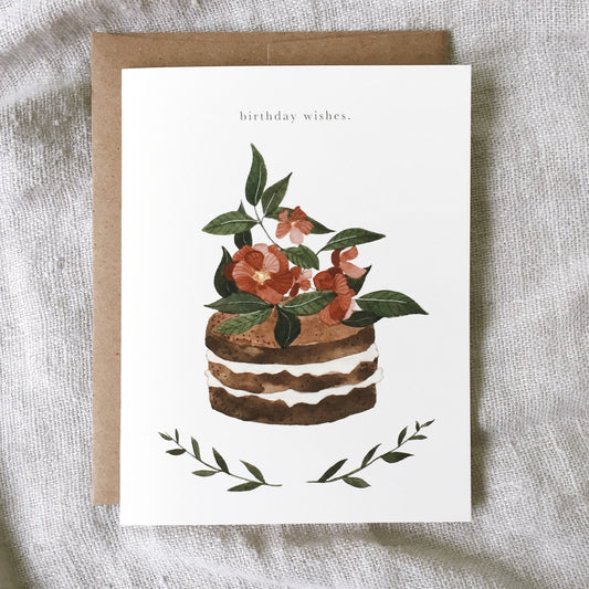 Birthday Wishes Card - Haikonen