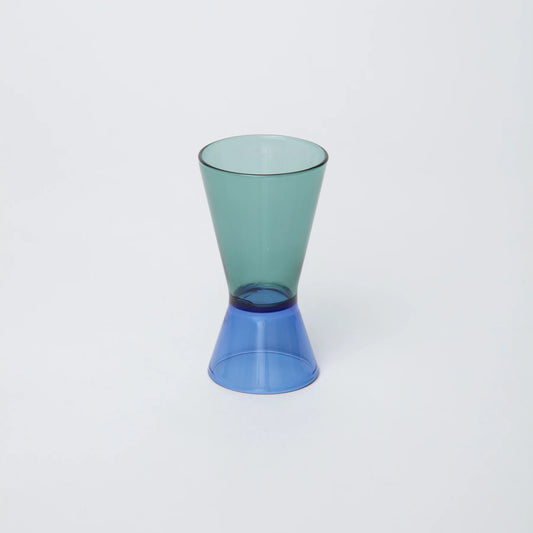 Duo Tone Cocktail Jigger Blue