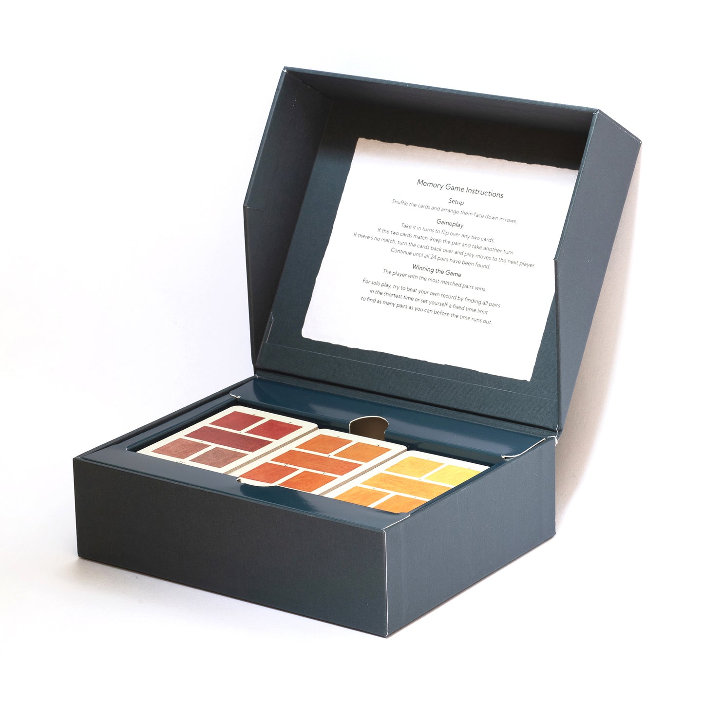 Memory Game Watercolor Swatches