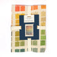 Organic Cotton Tea Towel Watercolor Swatches