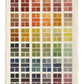 Organic Cotton Tea Towel Watercolor Swatches