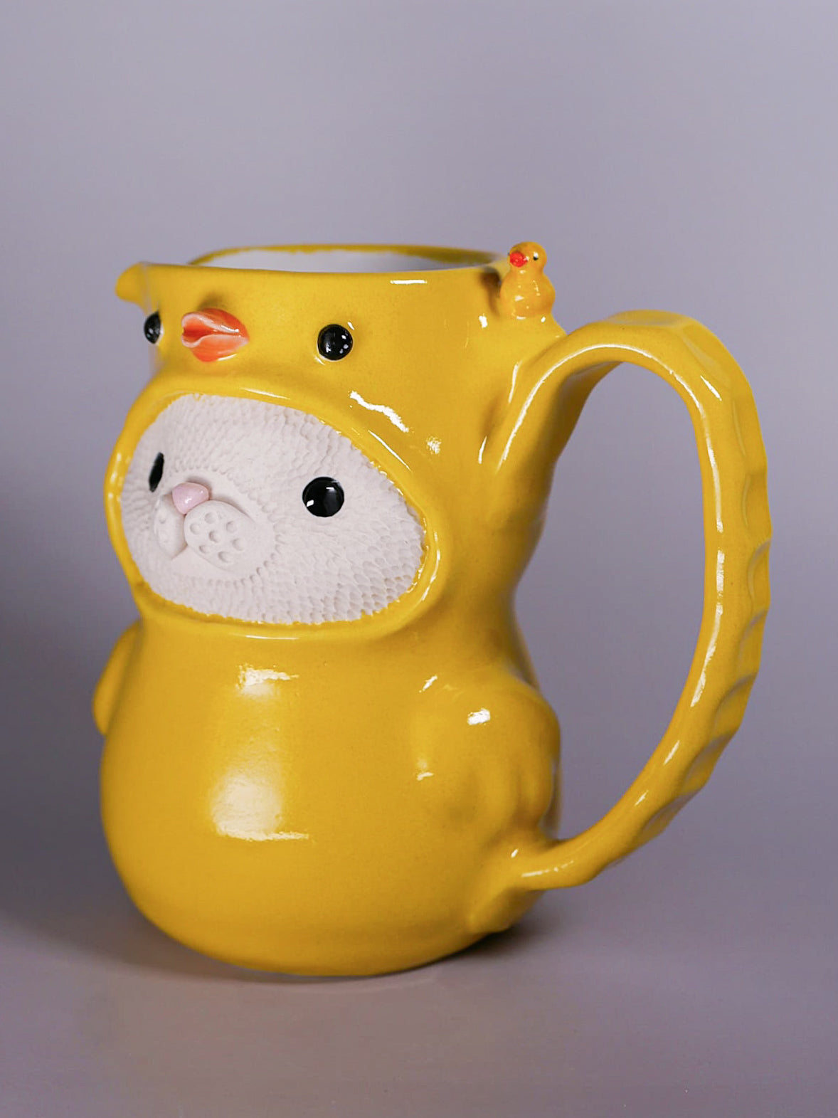 Duck Suit Cat Pitcher - Large