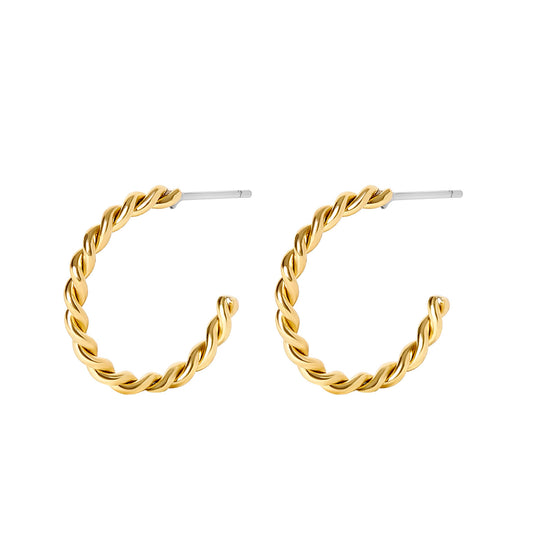 Twisted C Hoops