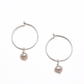 Look Hoop Pearl Drop