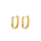 Quinn Rectangular Hoop