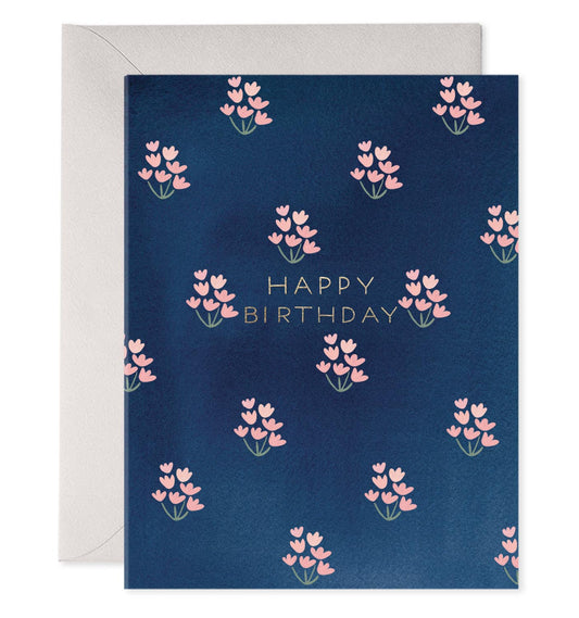 Dainty Block Print Blue