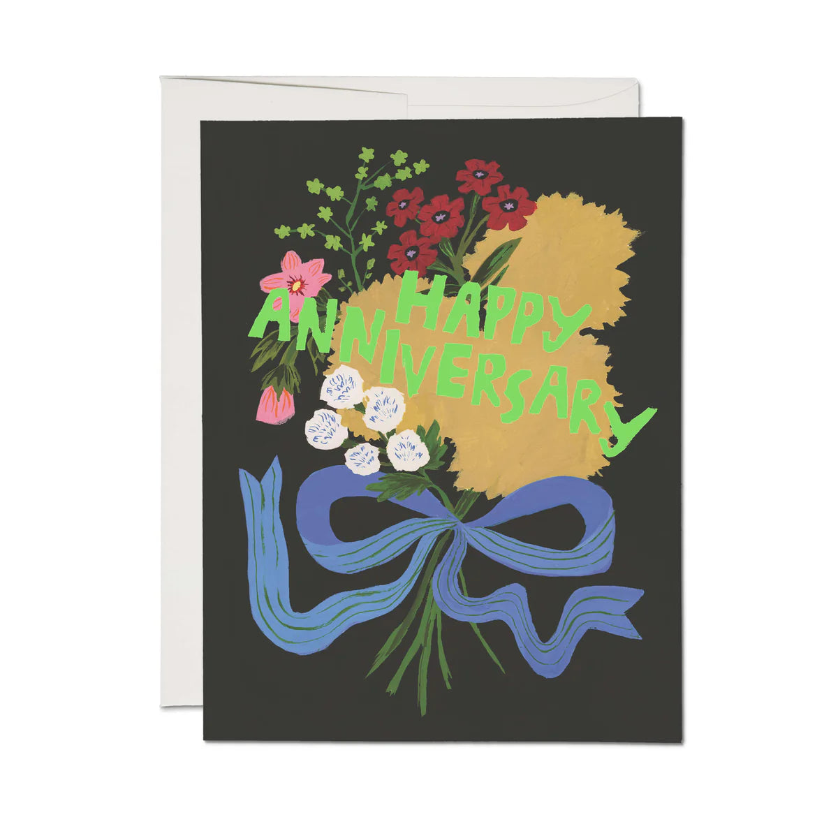 Anniversary Bouquet Greeting Card