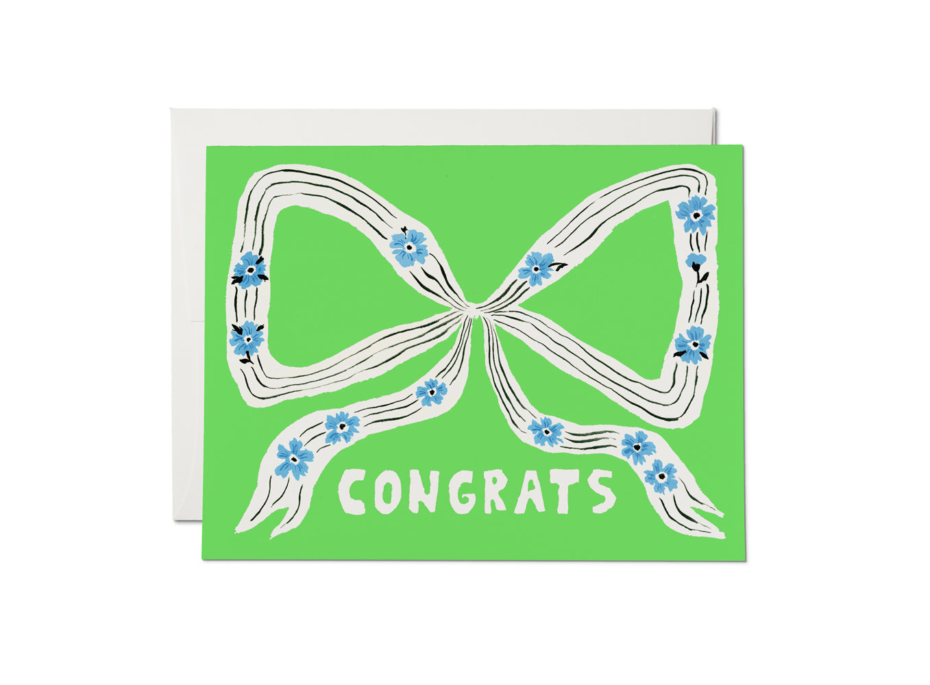 Congrats Bow Card