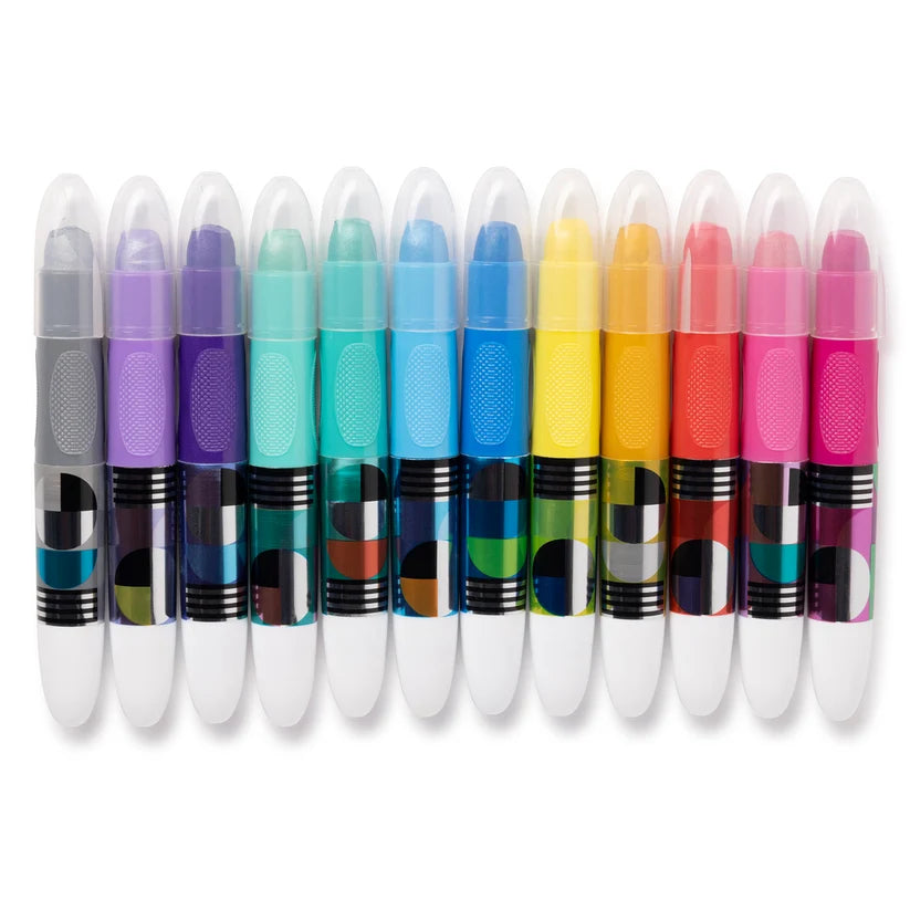 Metallic Geo Sticks