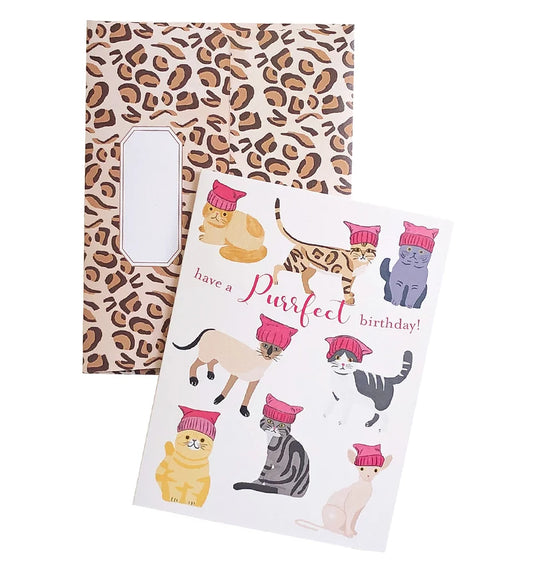 Have a Purrfect Birthday card