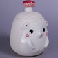 Hedgehog Jar with Mushroom handle - Medium