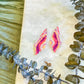 Auroras Earrings Pink