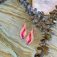 Auroras Earrings Pink