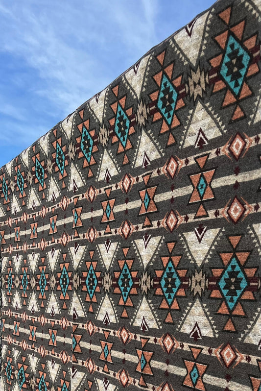 Turquoise Star Throw