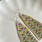 Tulip Bouquet Fringe Earrings