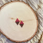 Ptarmigans Pink & Bronze Earrings