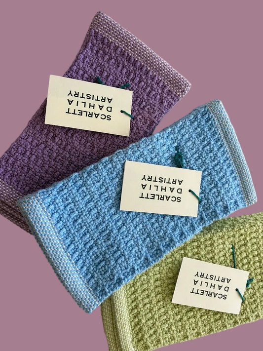 Scarlett Dahlia Woven Cloth 3PK
