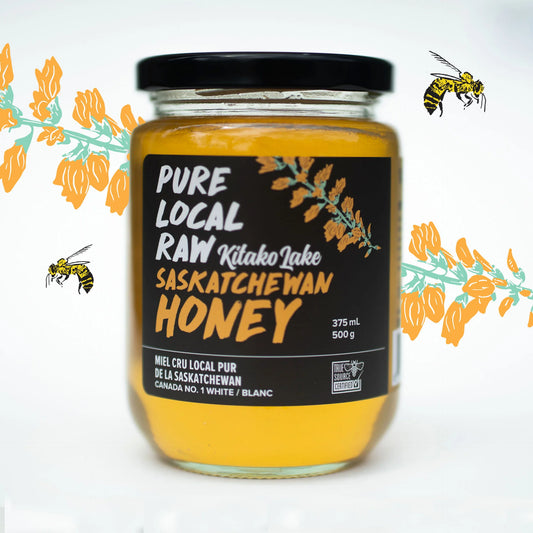 Kitako Lake Raw Saskatchewan Honey