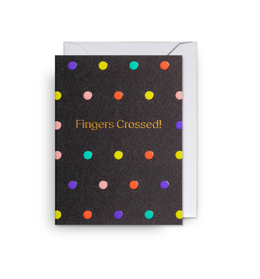 Fingers Crossed mini Card