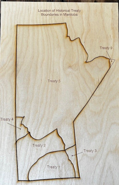 Treaty Map Puzzle Manitoba