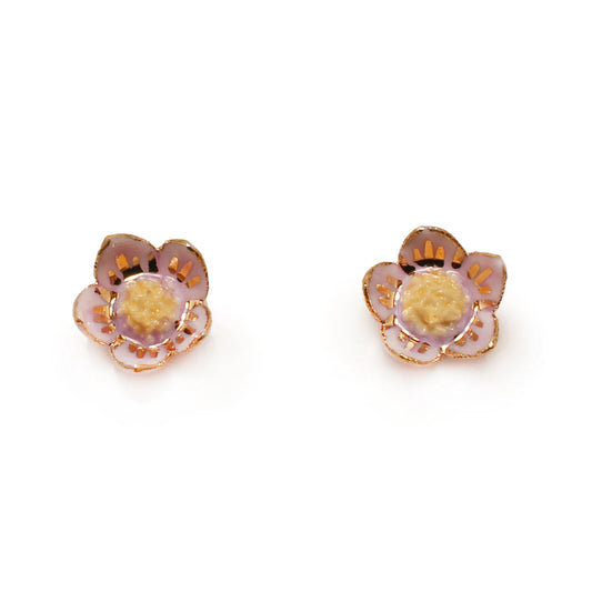 Manitoba Prairie Crocus Earrings