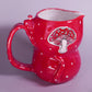 Mushroom Suit Cat Pitcher - Large