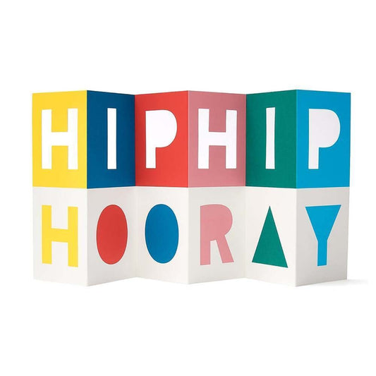 Hip Hip Hooray card