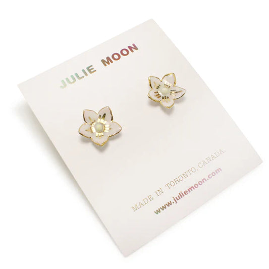 Nova Scotia Mayflower Earrings