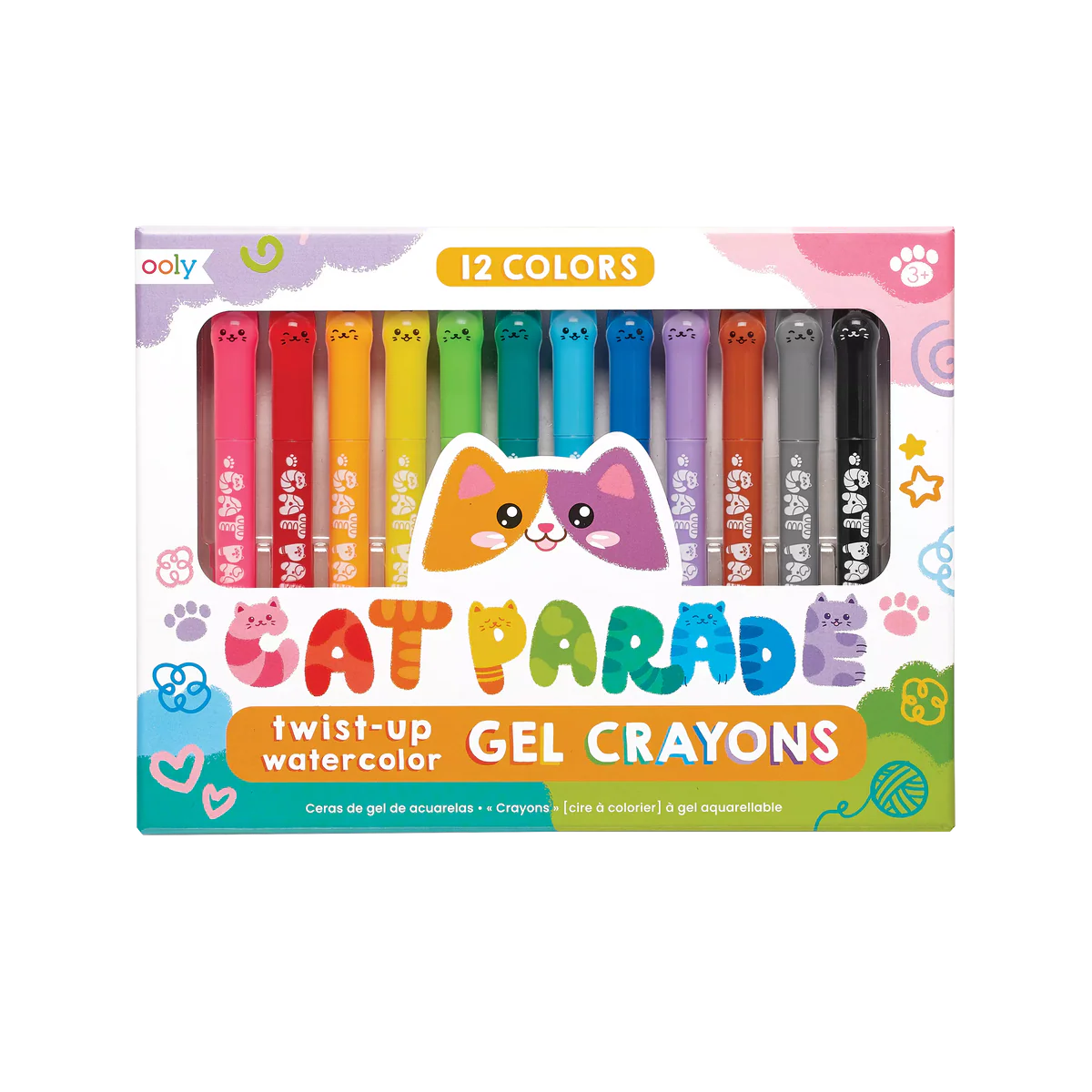 Cat Parade Gel Crayons
