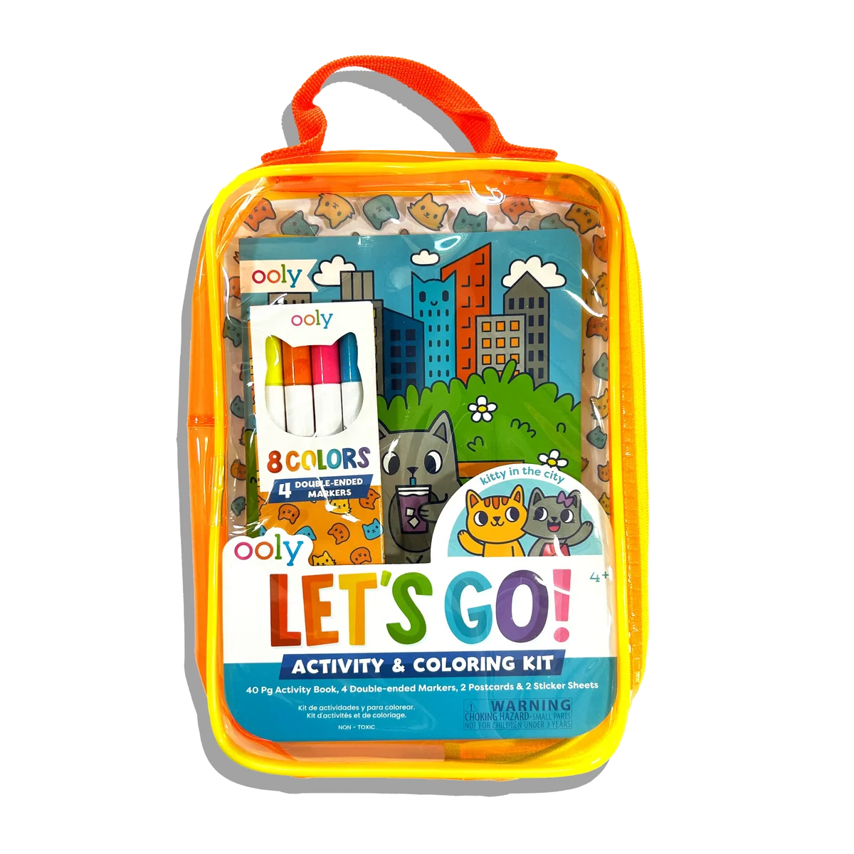 Let's Go Activity & Coloring Kit