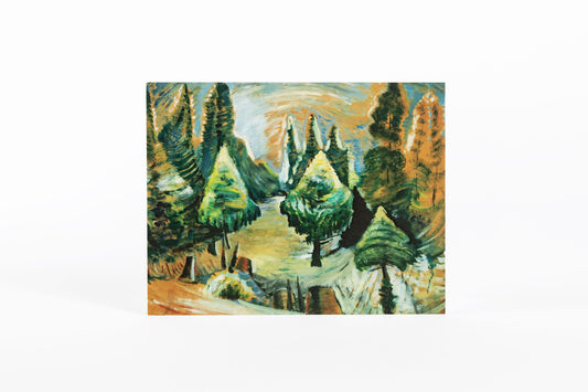 Pine Forest Emily Carr Greeting Card