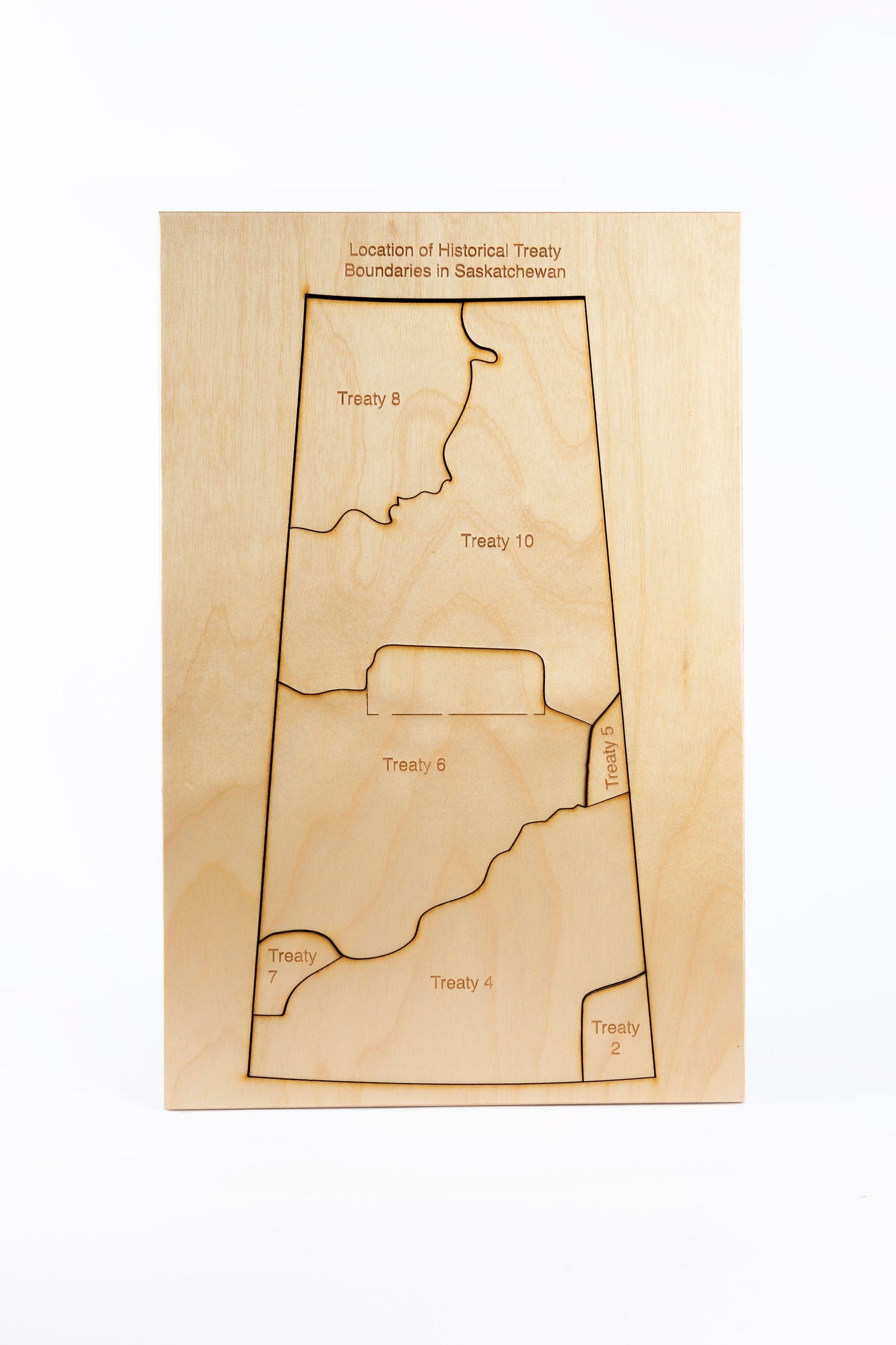 Treaty Map Puzzle Saskatchewan