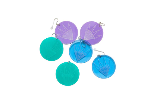 Fan Earrings Medium