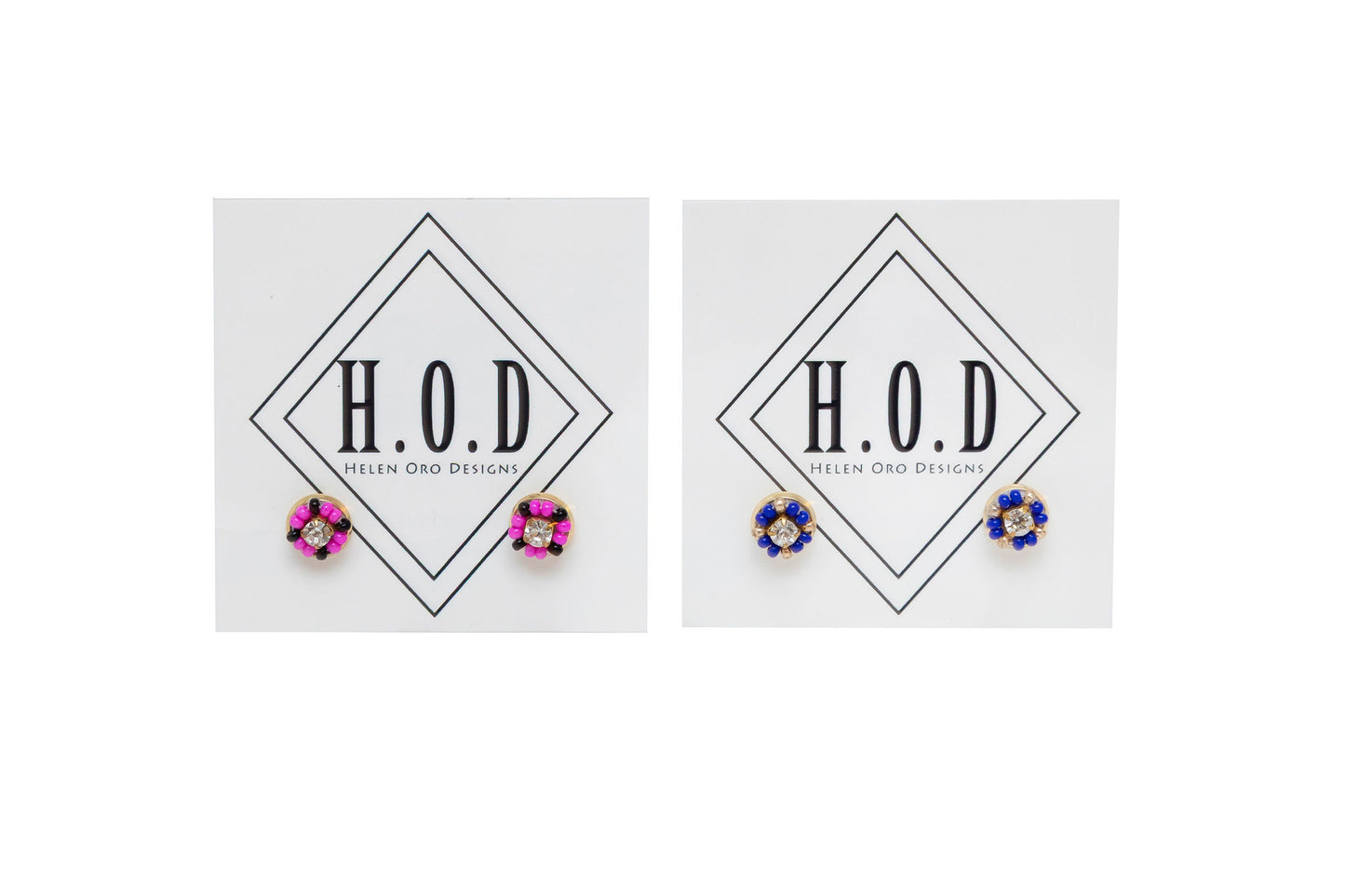 Helen Oro Designs Small Round Stud