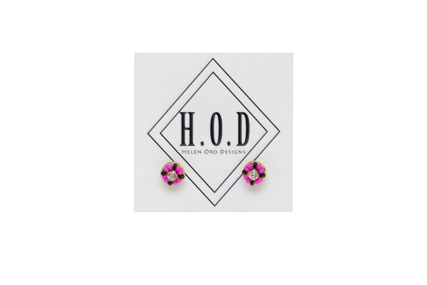 Helen Oro Designs Small Round Stud
