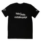 Dyani White Hawk Love Language T-Shirt Black