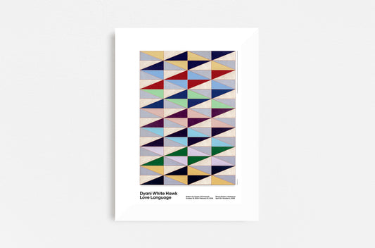 Love Language Poster Unframed