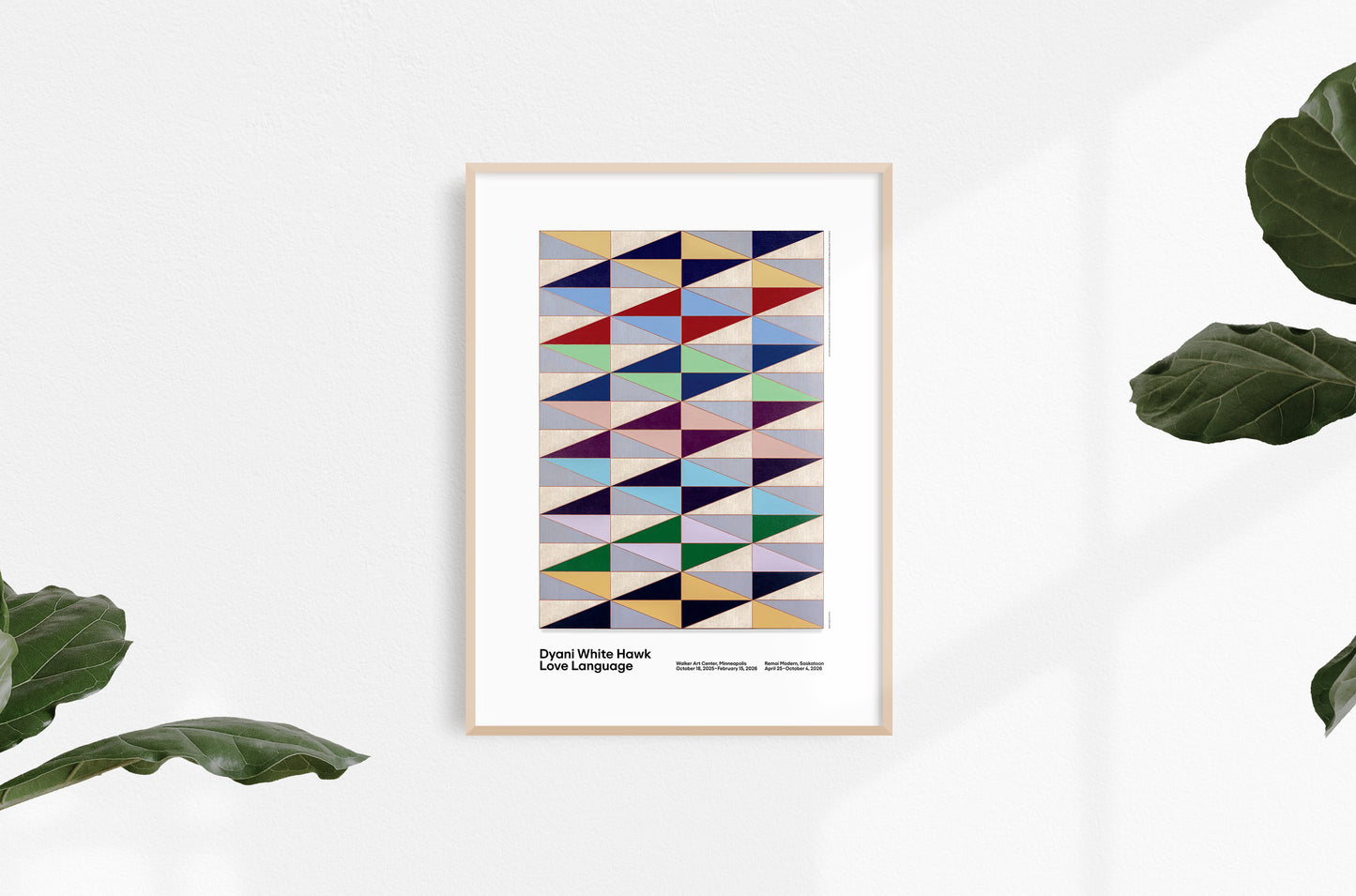 Love Language Poster Unframed