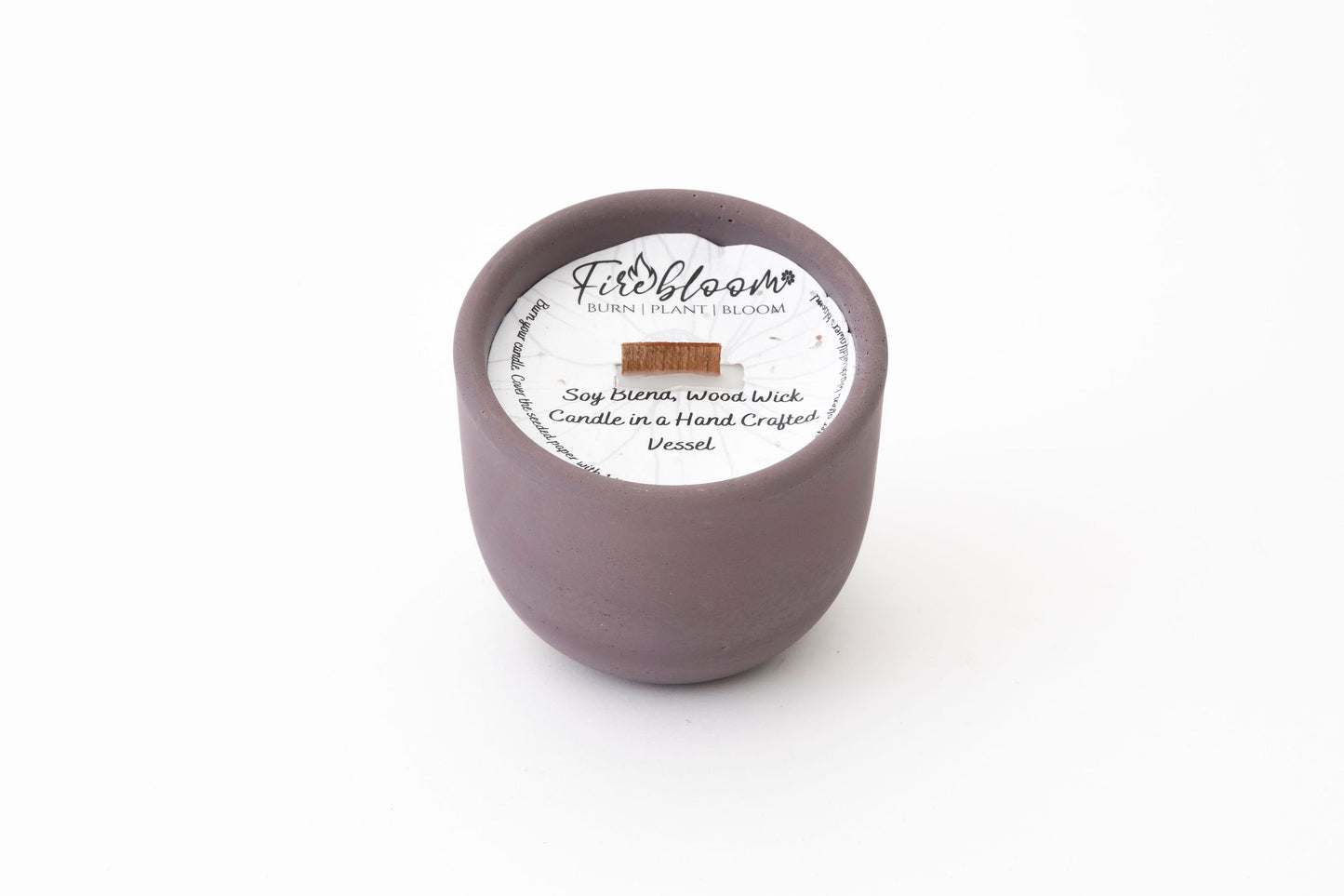 Saskatoon Berry Candle Firebloom